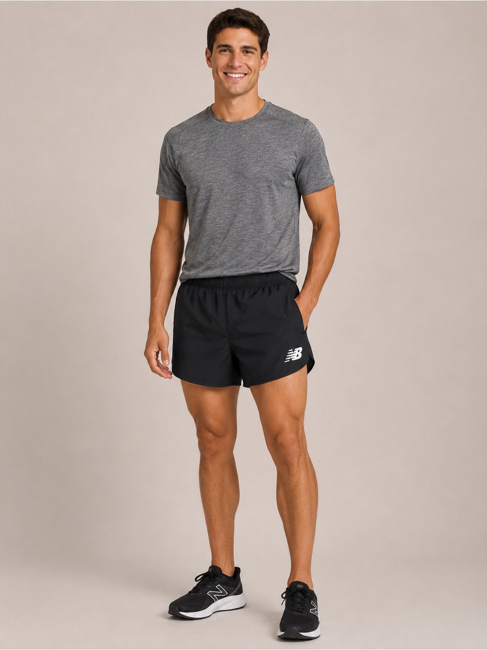 New Balance Men's Athletic Split Shorts